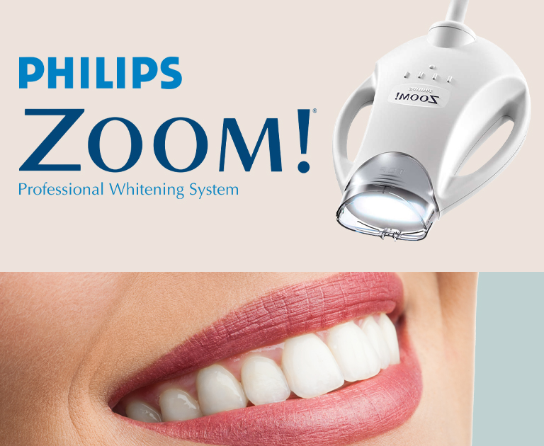 Albire dentară profesională cu lampa Philips Zoom — Betadent Clinic, Cluj-Napoca
